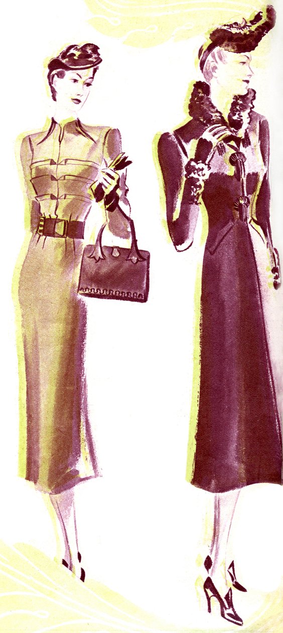 Elsa Schiaparelli Zeichnung von Elsa Schiaparelli