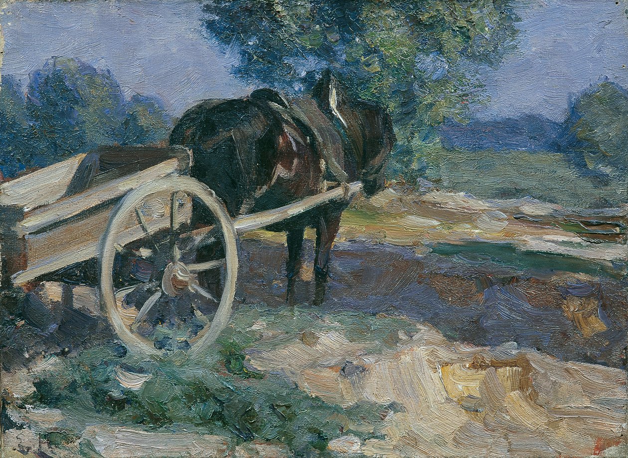Der Karrengaul von Emanuel Franz Hegenbarth