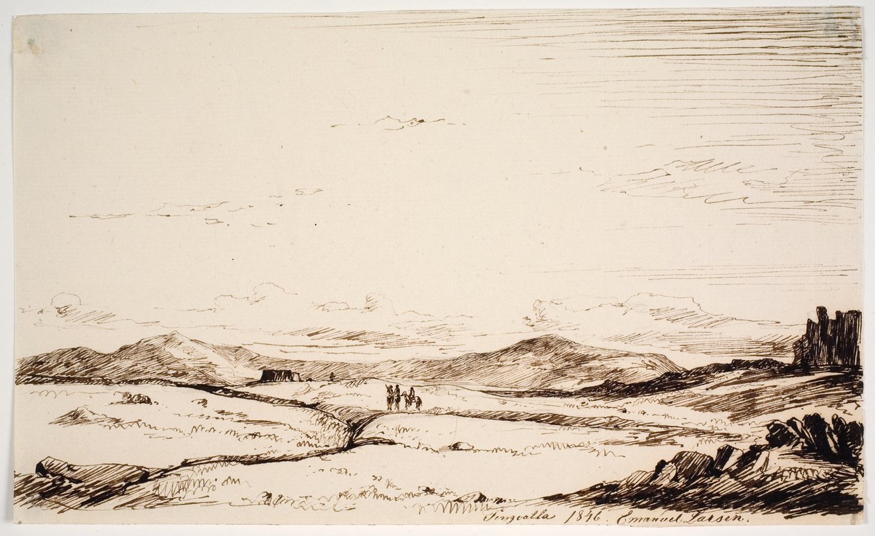 Tingvalla-Ebene von Emanuel Larsen