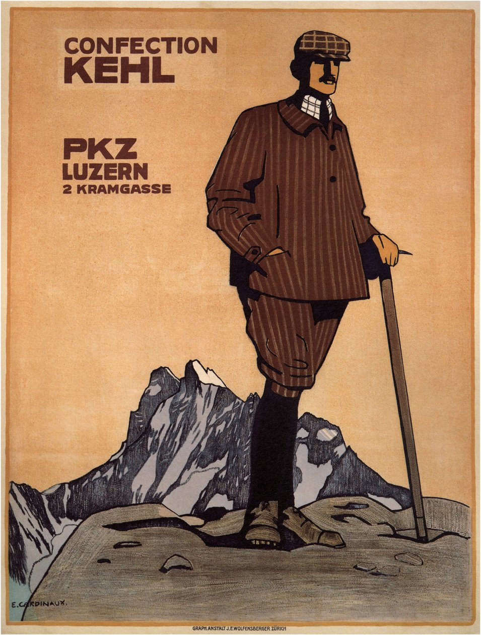 Konfektion Kehl, 1908 von Emil Cardinaux