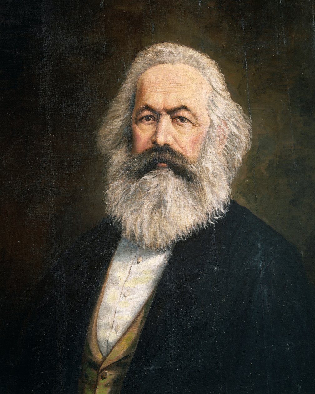 Porträt von Karl Marx von Emil Dreyer