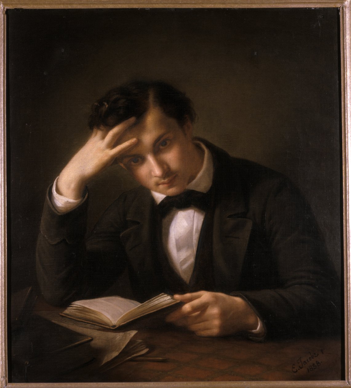 Junger Student, 1858 von Emil Jacobs