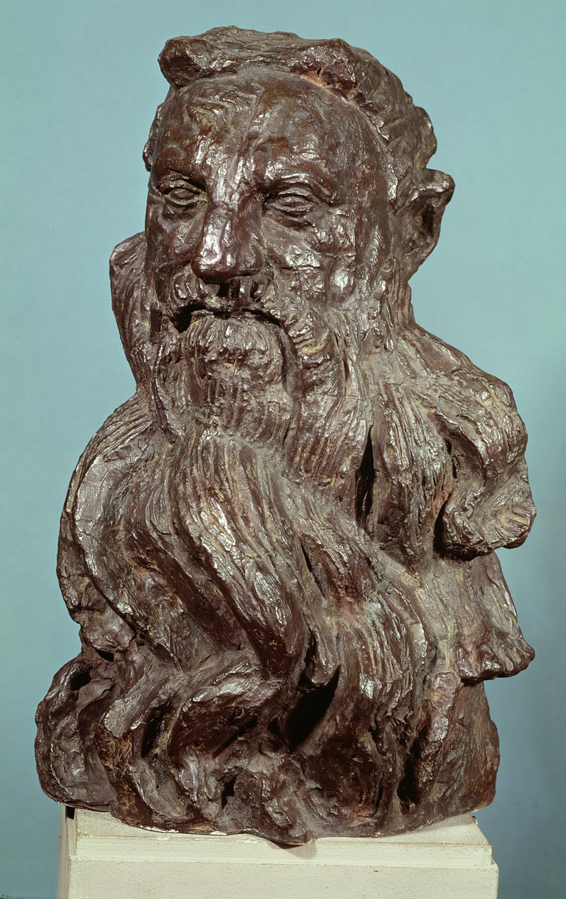 Büste von Auguste Rodin (1840-1917), 1909 von Emile Antoine Bourdelle