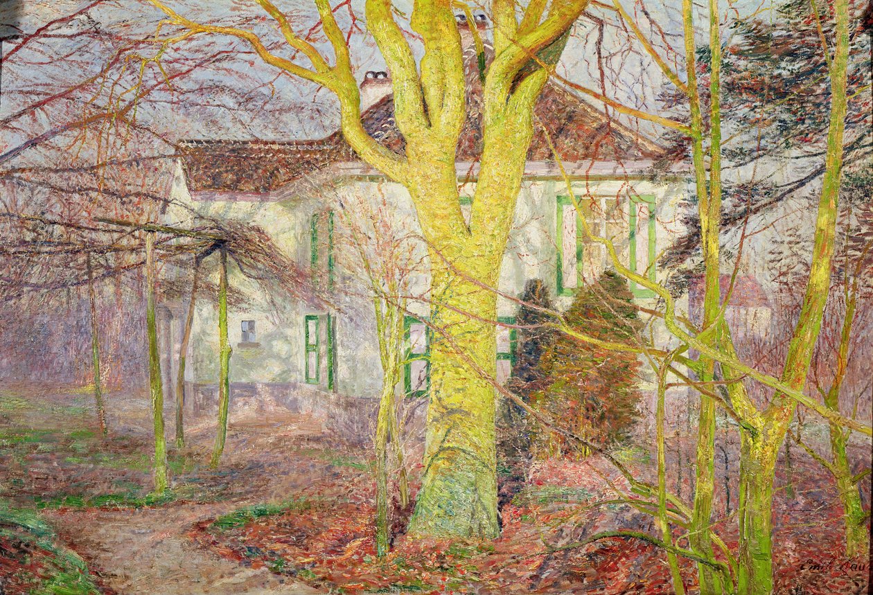 Sonnenstrahl oder, Zonneschijn, April 1899 von Emile Claus