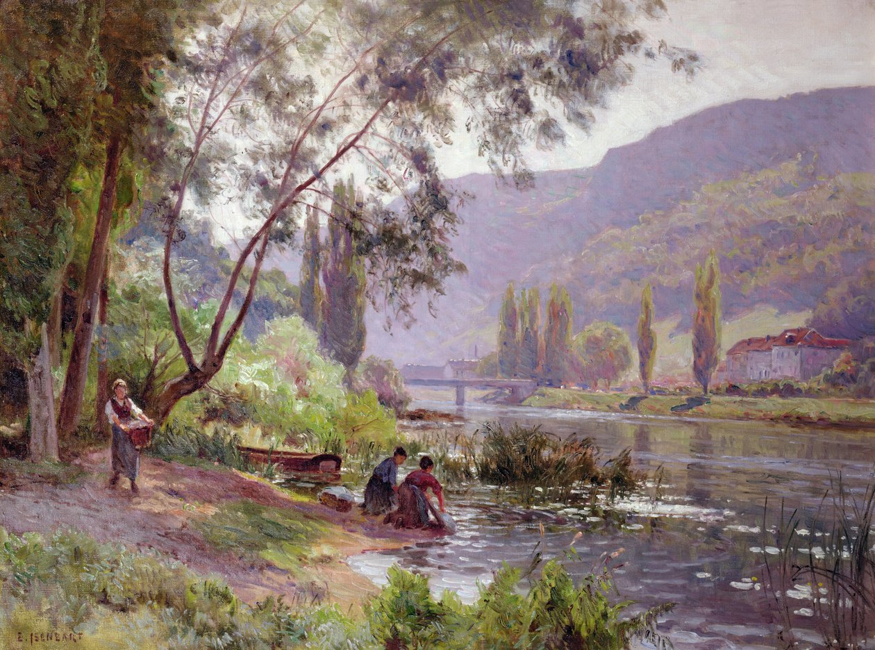 Am Flussufer von Emile Isenbart