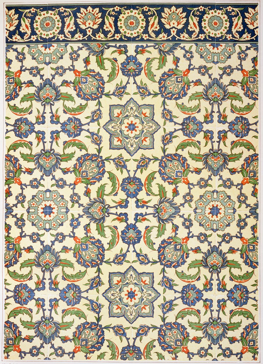 Wandfliesen von Qasr Rodouan, aus 