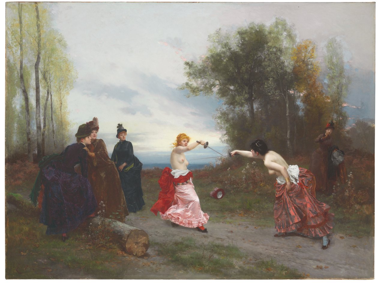 Das Duell von Emile Antoine Bayard
