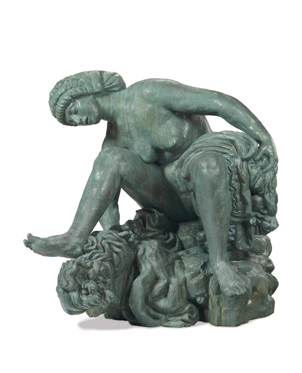 Große kauernde Badende von Emile Antoine Bourdelle