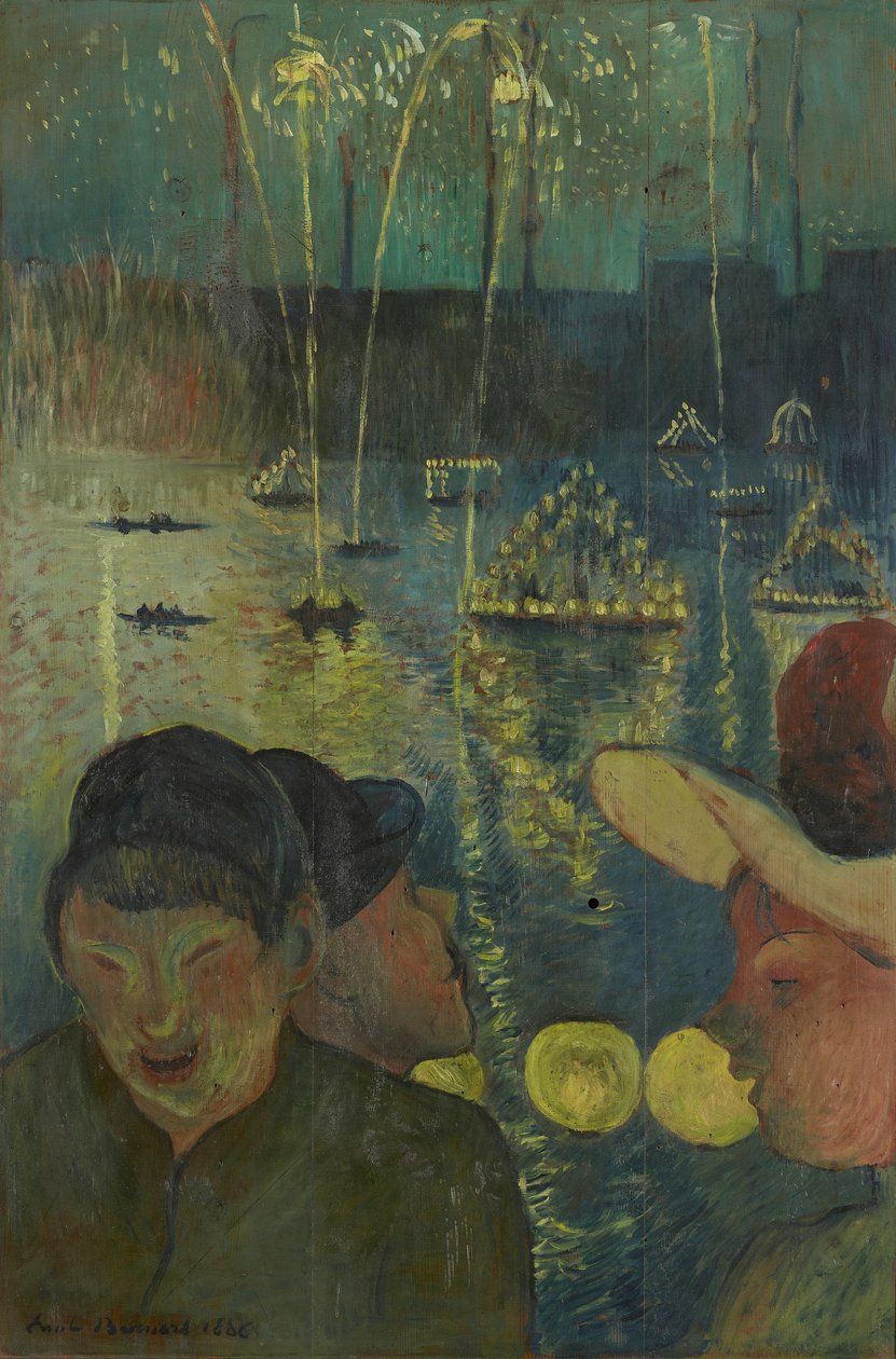 Nachtfest, 1888 von Emile Bernard