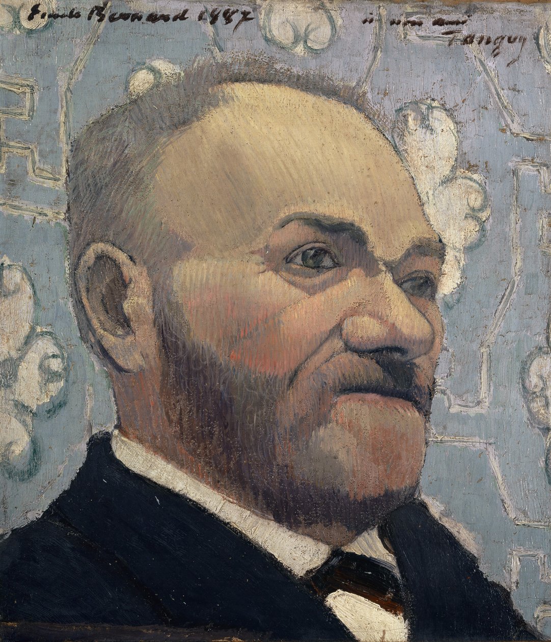Porträt des Père Tanguy, 1887 von Emile Bernard