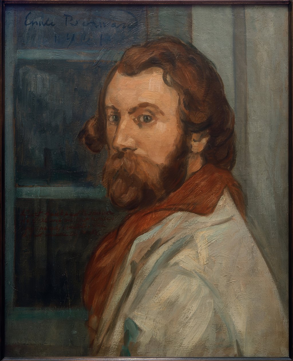 Selbstbildnis Emile Bernard, 1901 von Emile Bernard