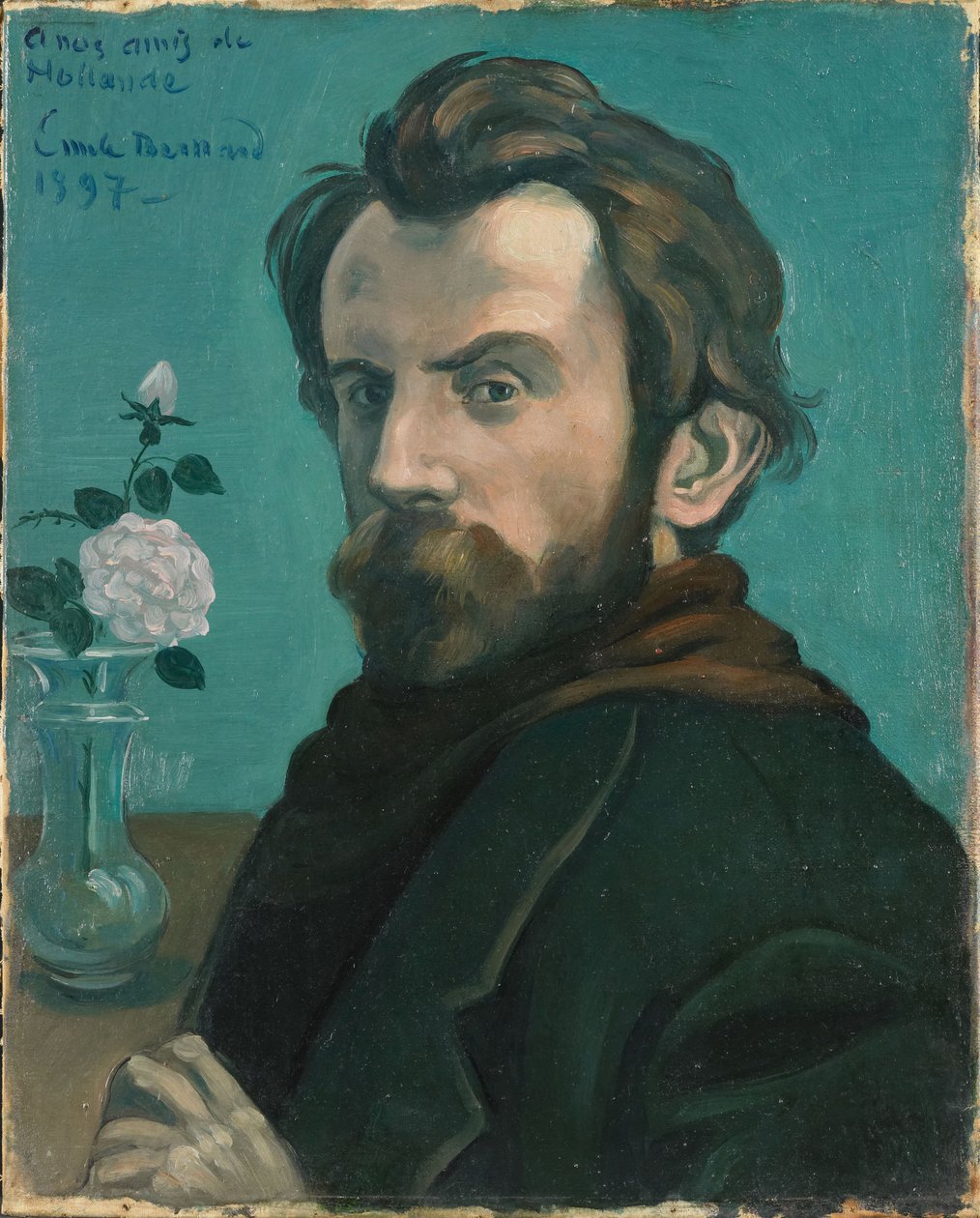Selbstporträt, 1897 von Emile Bernard