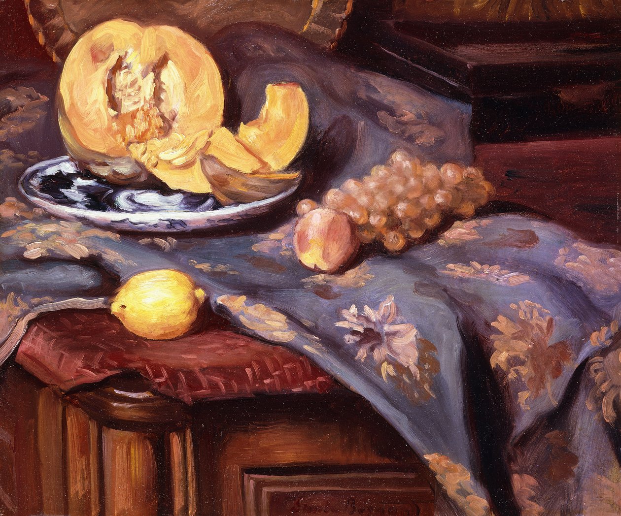 Stillleben; Nature Morte von Emile Bernard