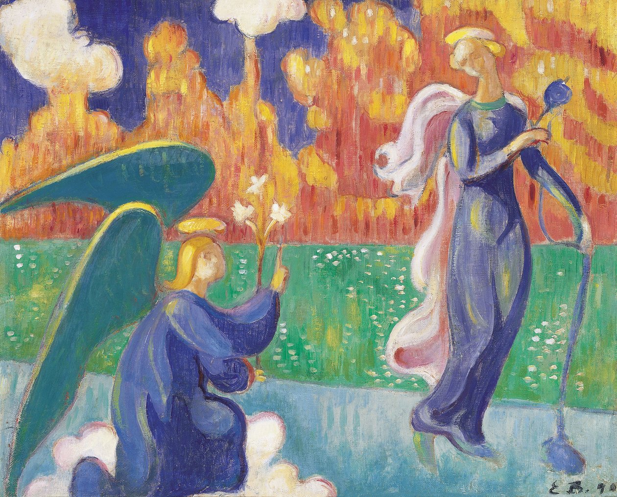 Die Verkündigung von Emile Bernard