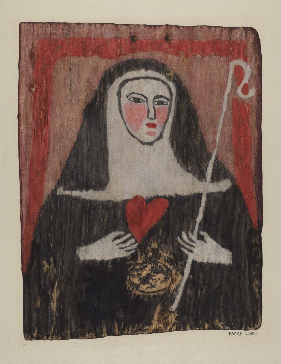 Santo Retablo von Emile Cero