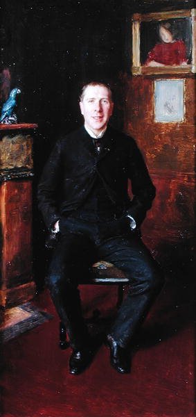 Porträt von Ernest Coquelin (1848-1909) 1889 von Emile Friant