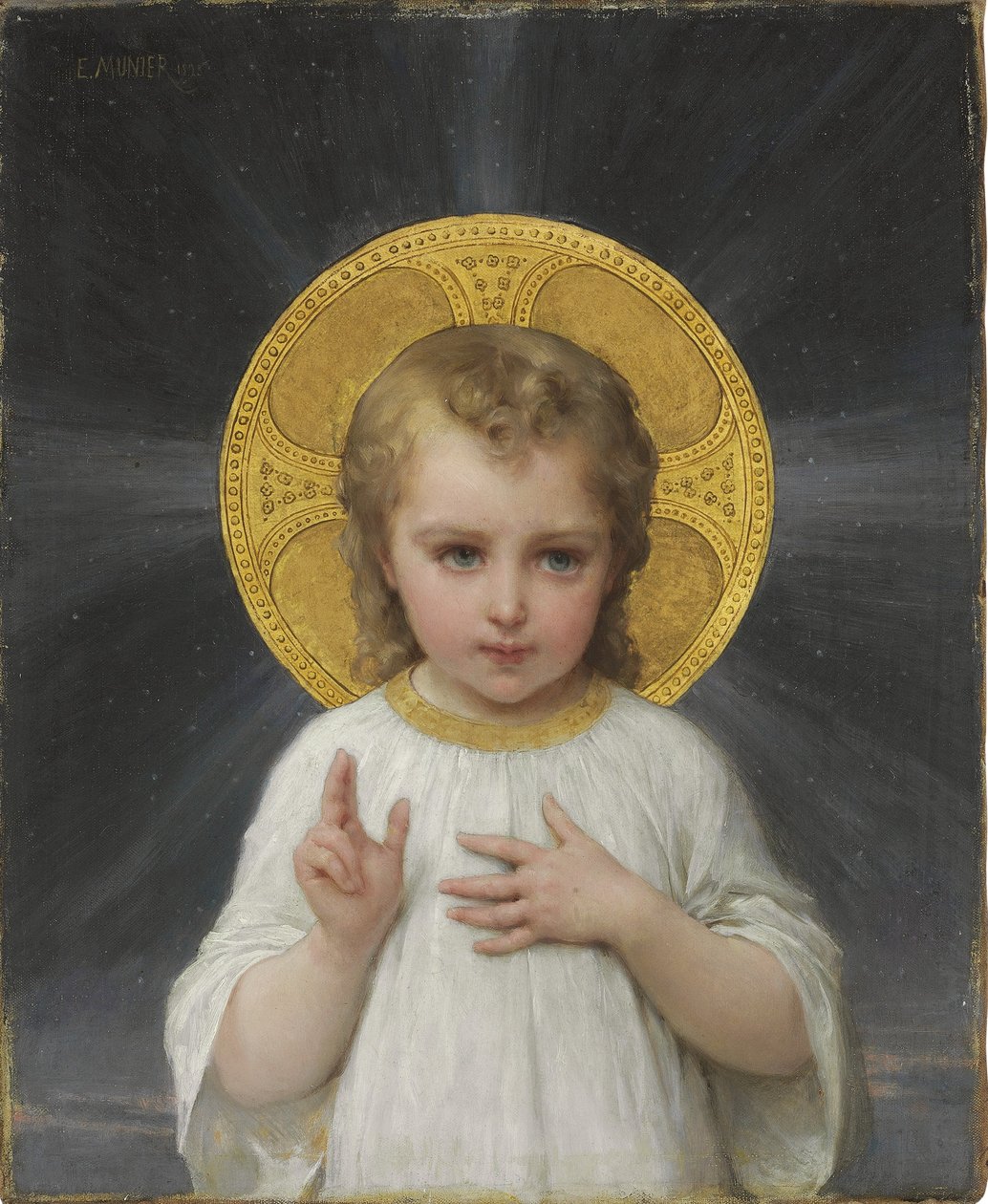 Jesus, 1893 von Emile Munier