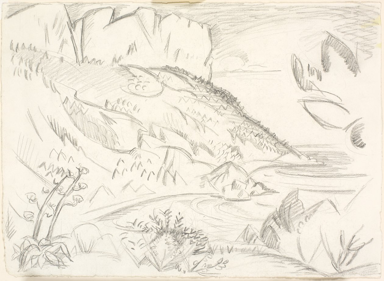 Cap Canaille bei Cassis von Emile Othon Friesz