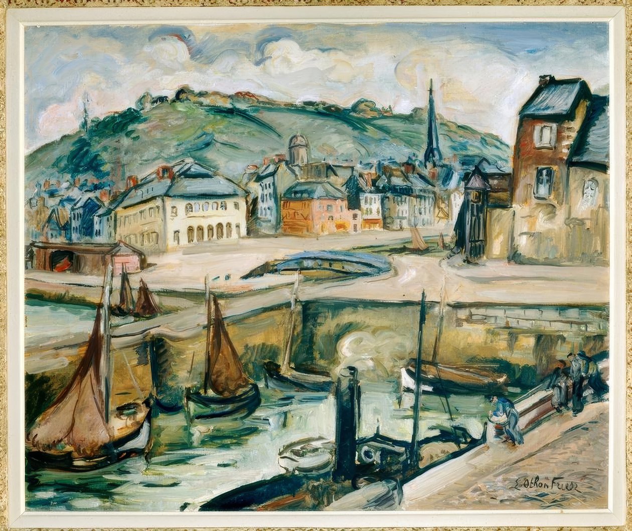 Honfleur von Emile Othon Friesz