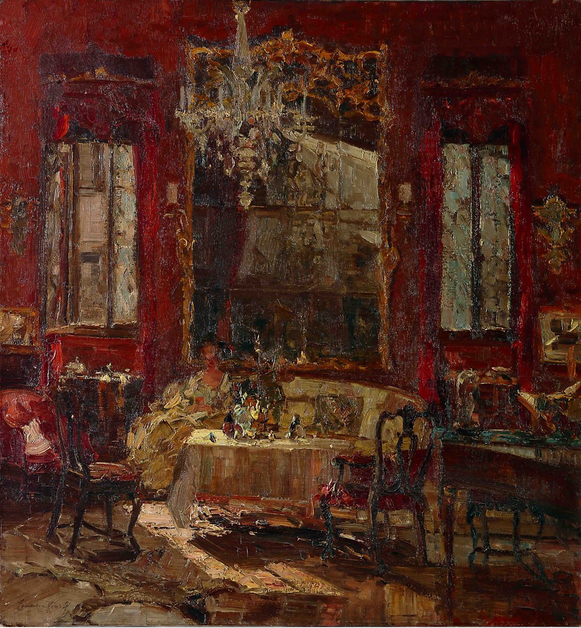 Rotes Zimmer von Emma Ciardi