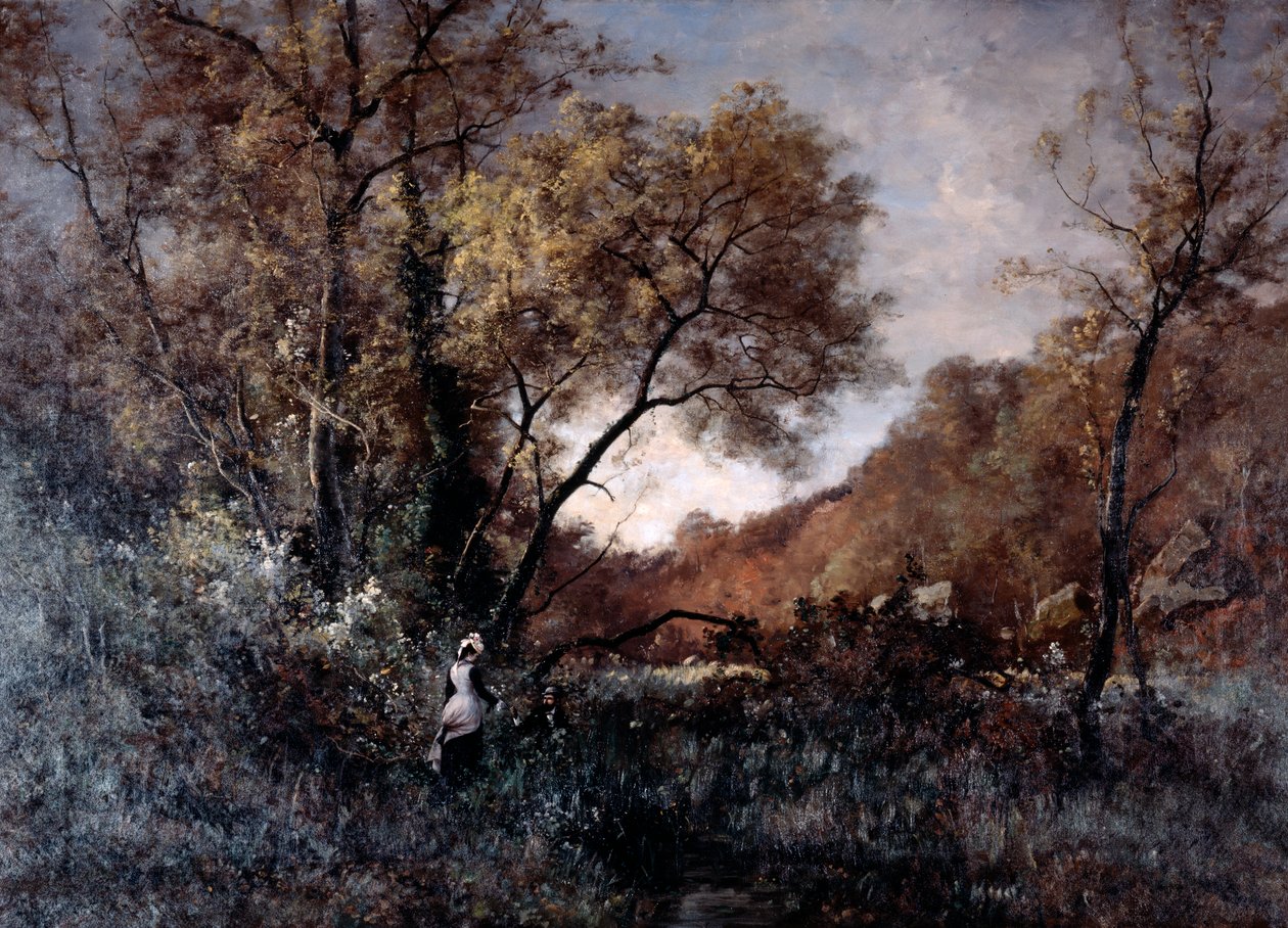 Blumen im April, 1877 von Emmanuel Lansyer