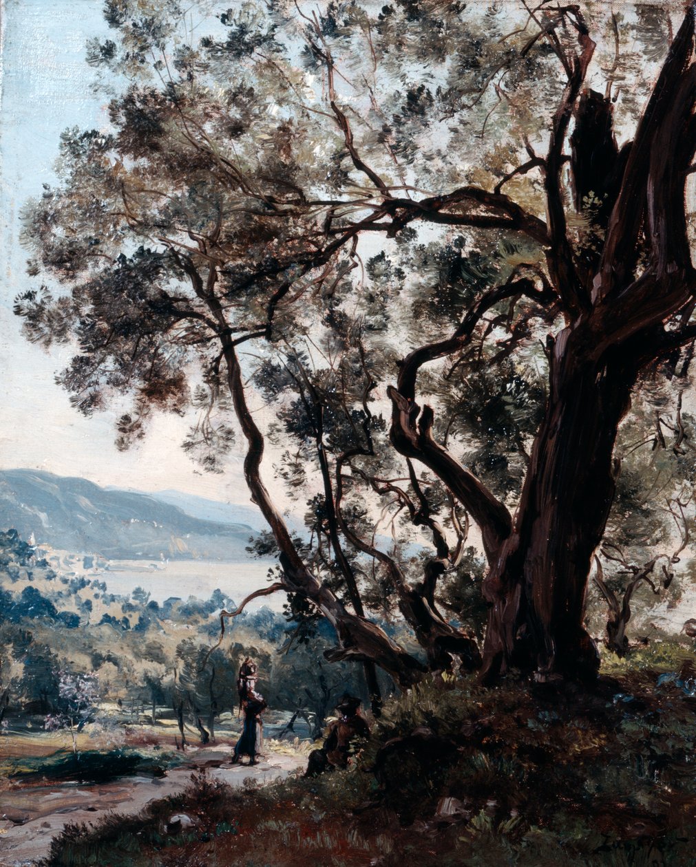 Roquebrune, 1892 von Emmanuel Lansyer