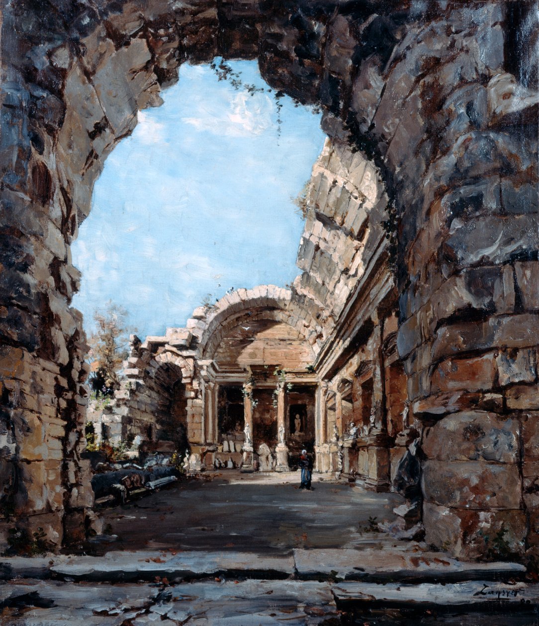 Der Tempel der Diana von Emmanuel Lansyer