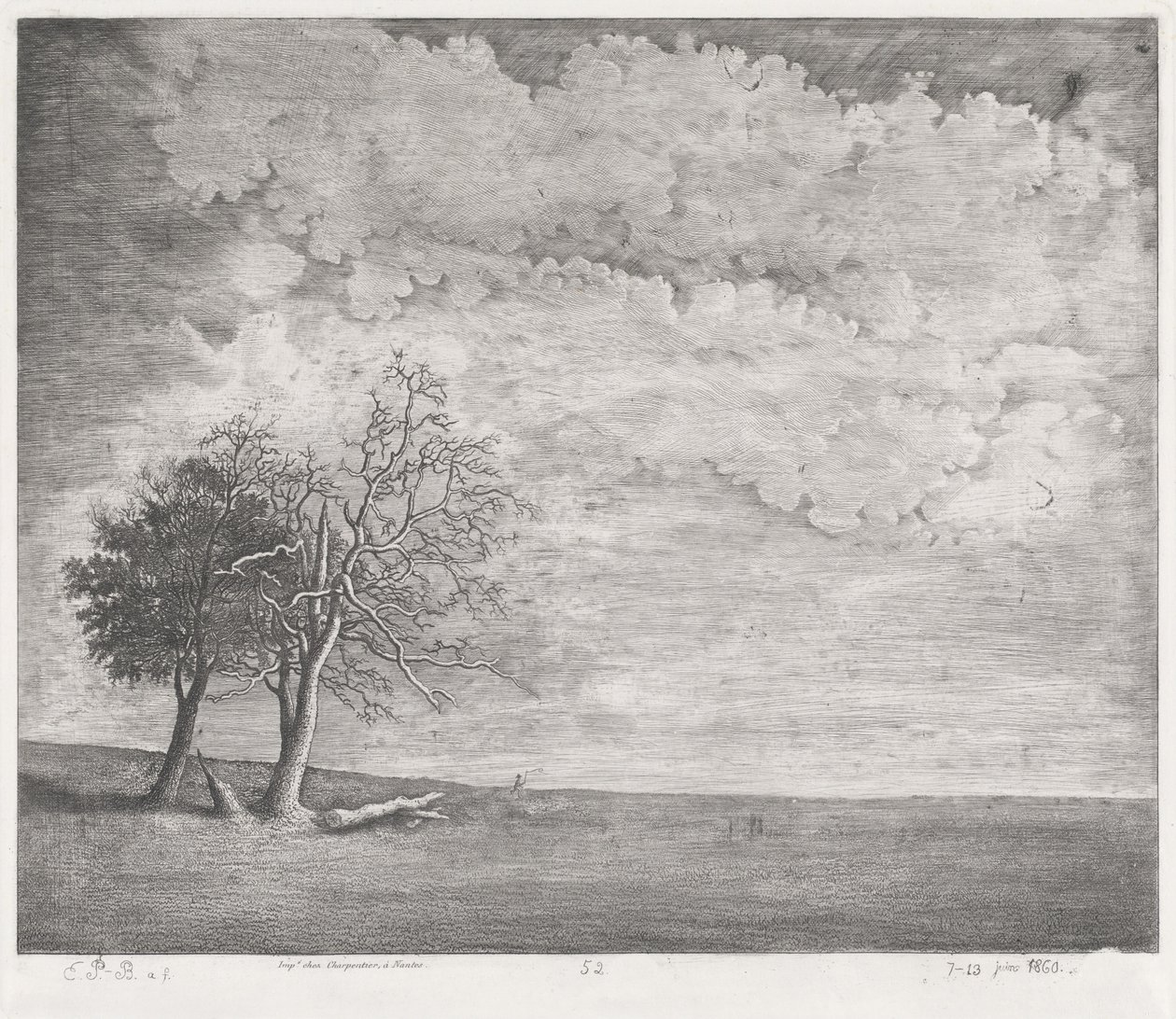 Eine Heide von Emmanuel Phélippes Beaulieu