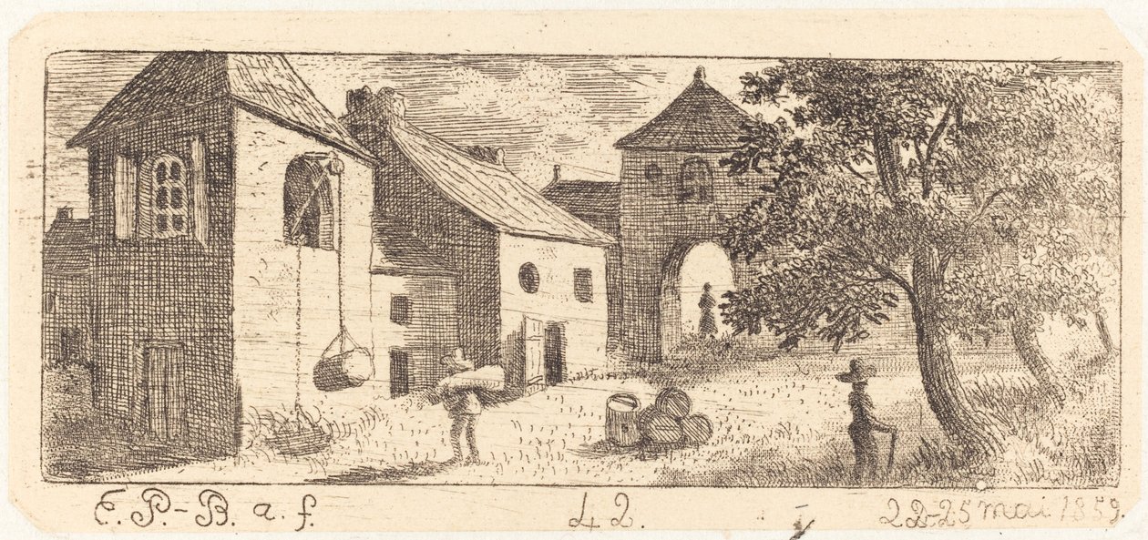 Der Bauernhof von Emmanuel Phélippes Beaulieu