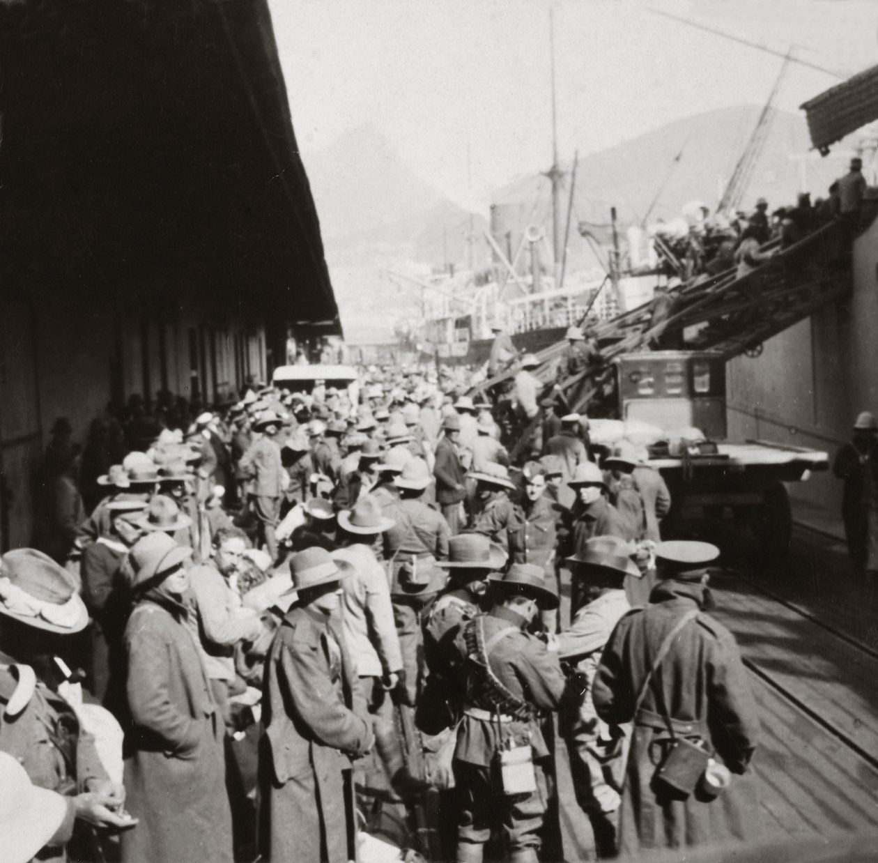 1. Infanteriebrigade, wieder zu Hause aus SW-Afrika von English Photographer