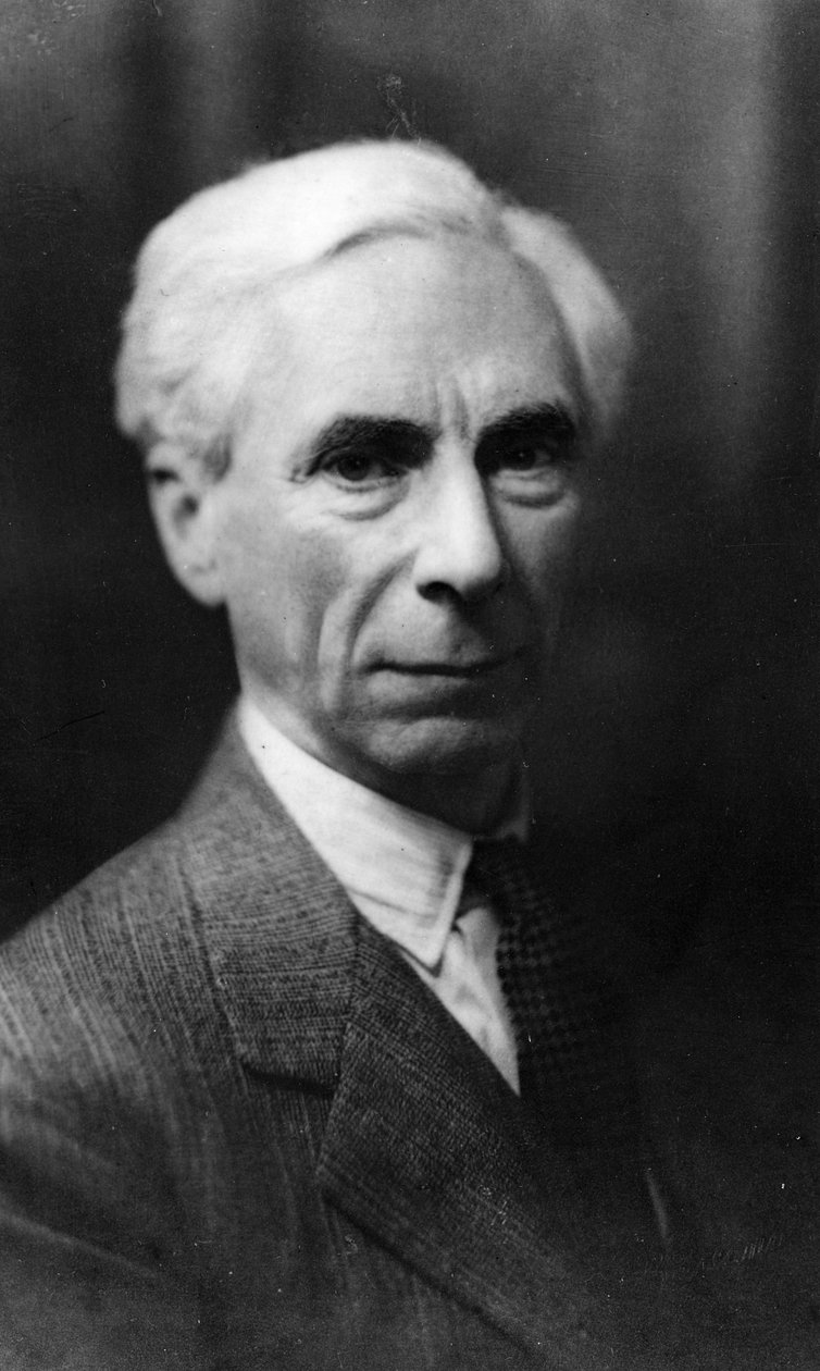 Bertrand Russell von English Photographer