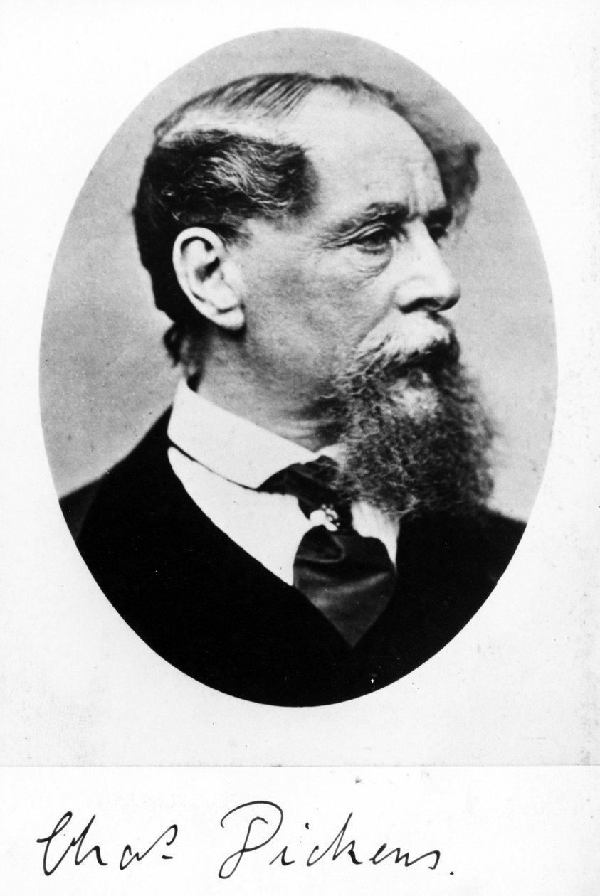 Charles Dickens, ca. 1870er von English Photographer