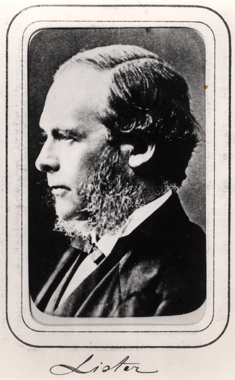 Joseph Lister (1827-1912) von English Photographer