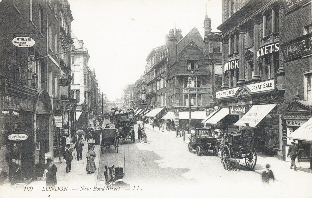 New Bond Street im West End von English Photographer