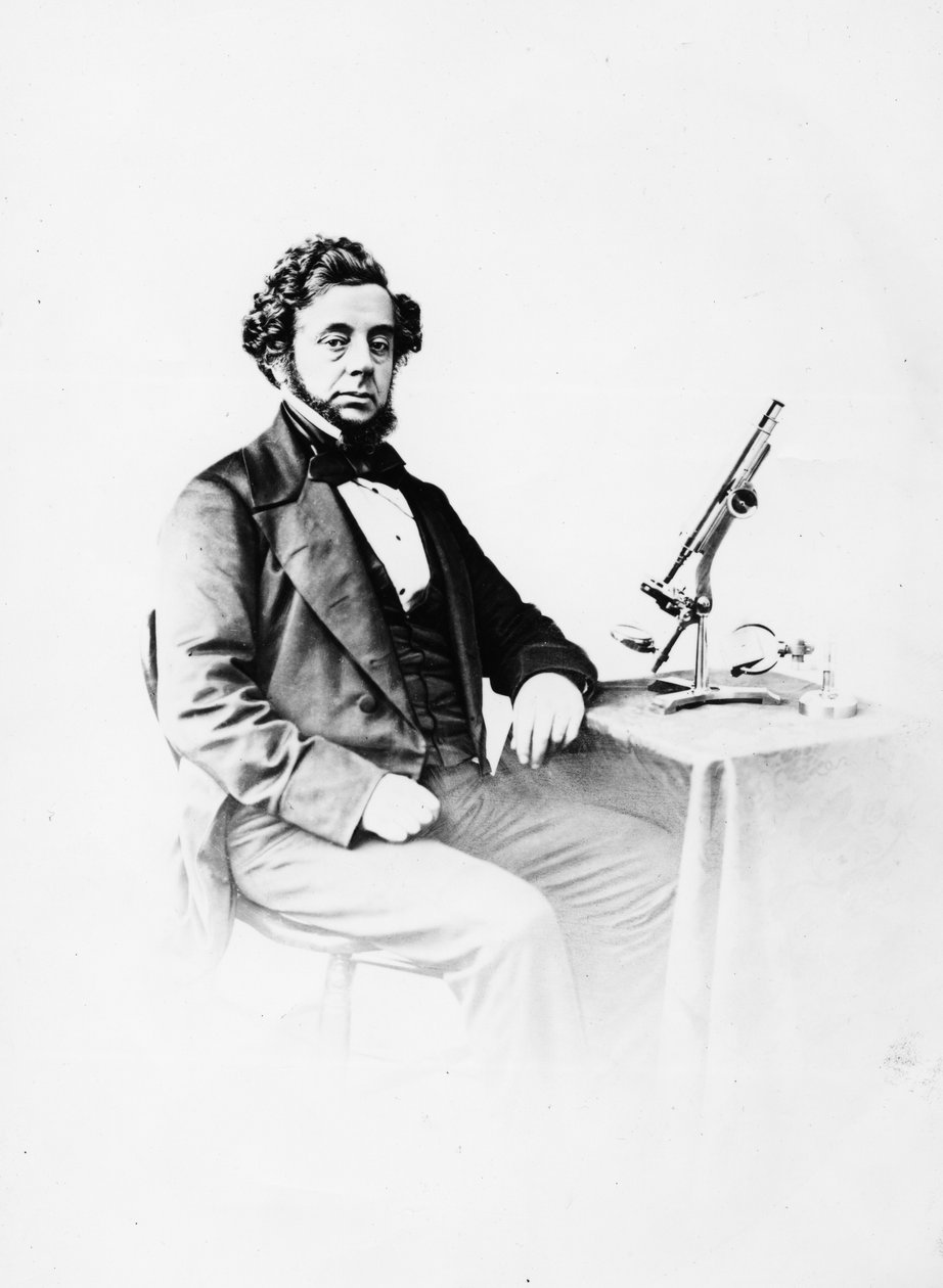 Porträt von John Benjamin Dancer von English Photographer
