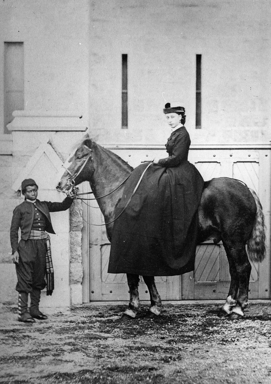 Prinzessin Alice, ca. 1862 von English Photographer