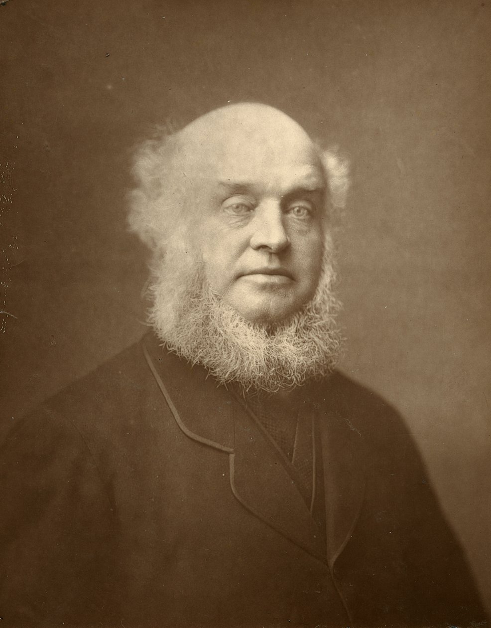 Sir James Ramsden (Sepia-Foto) von English Photographer