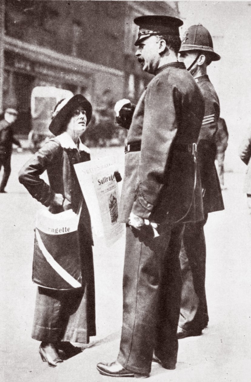 Suffragette, 1913 von English Photographer