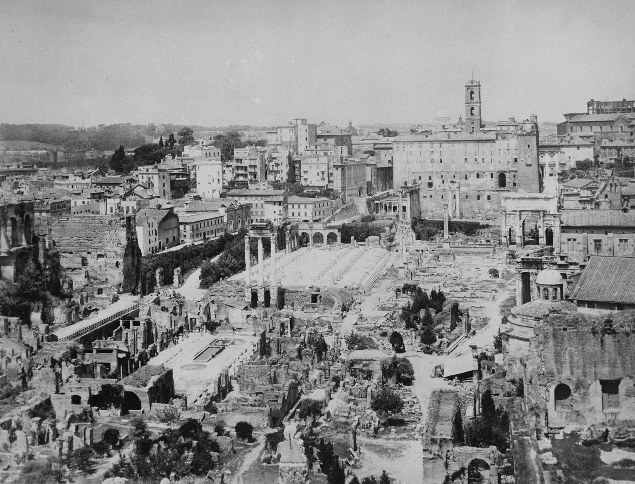 Das Forum Romanum von English Photographer