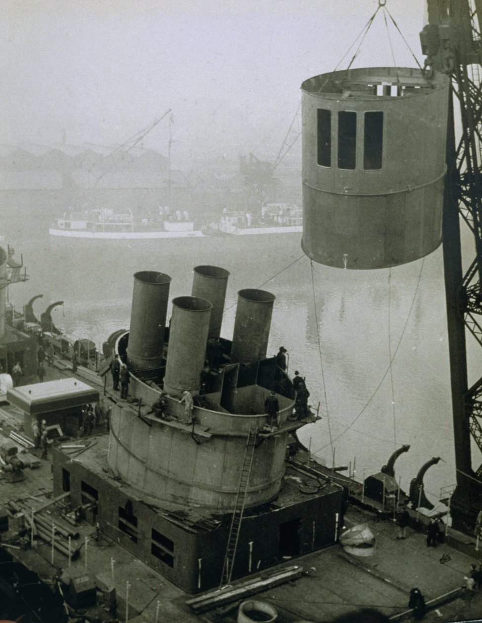 Ansicht der Mauretania von English Photographer