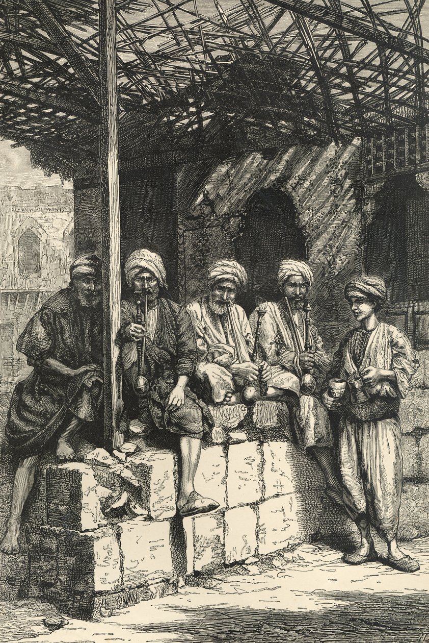 Ein türkisches Kaffeehaus von English School