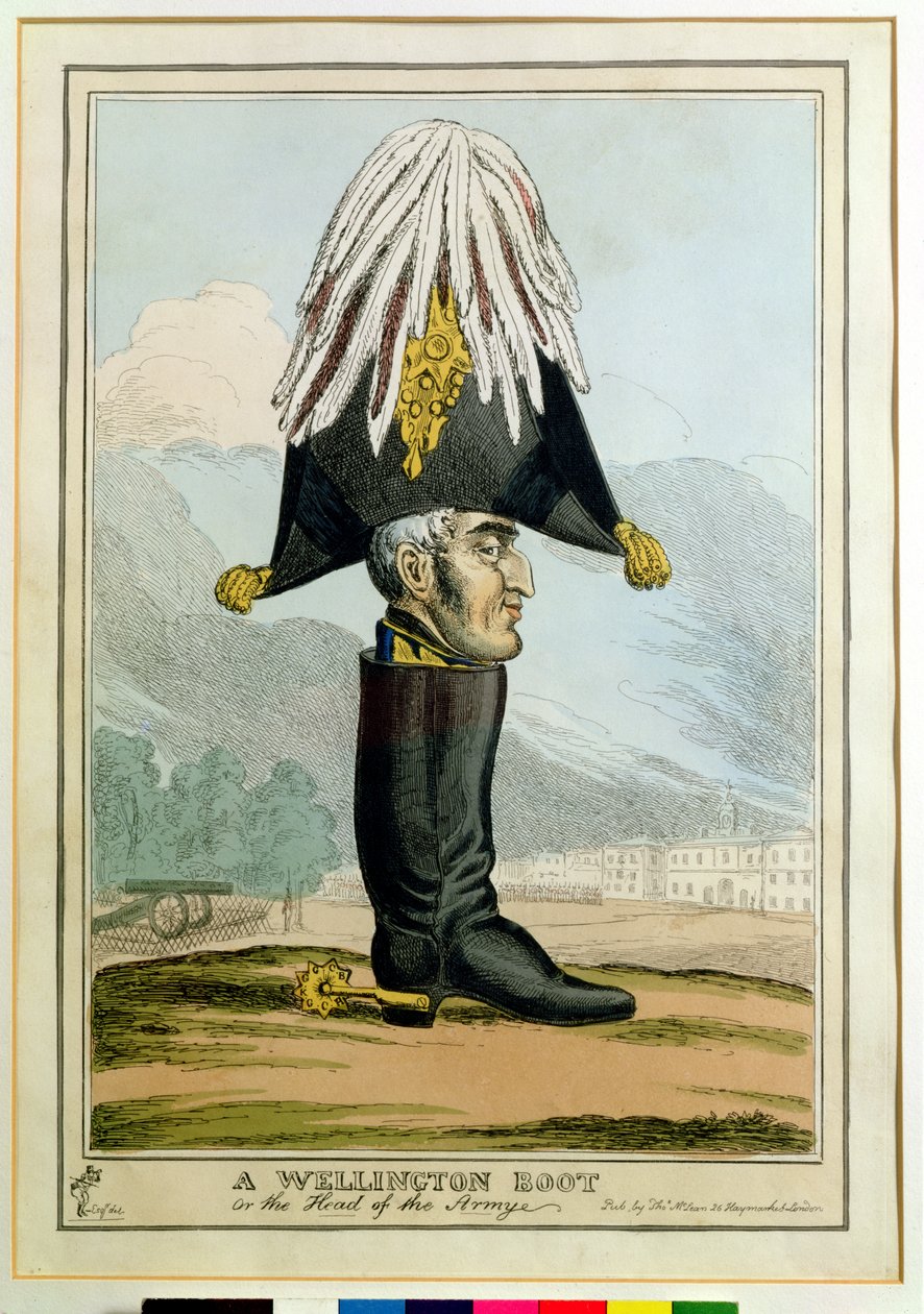 Ein Wellington-Stiefel - oder der Kopf der Armee von English School