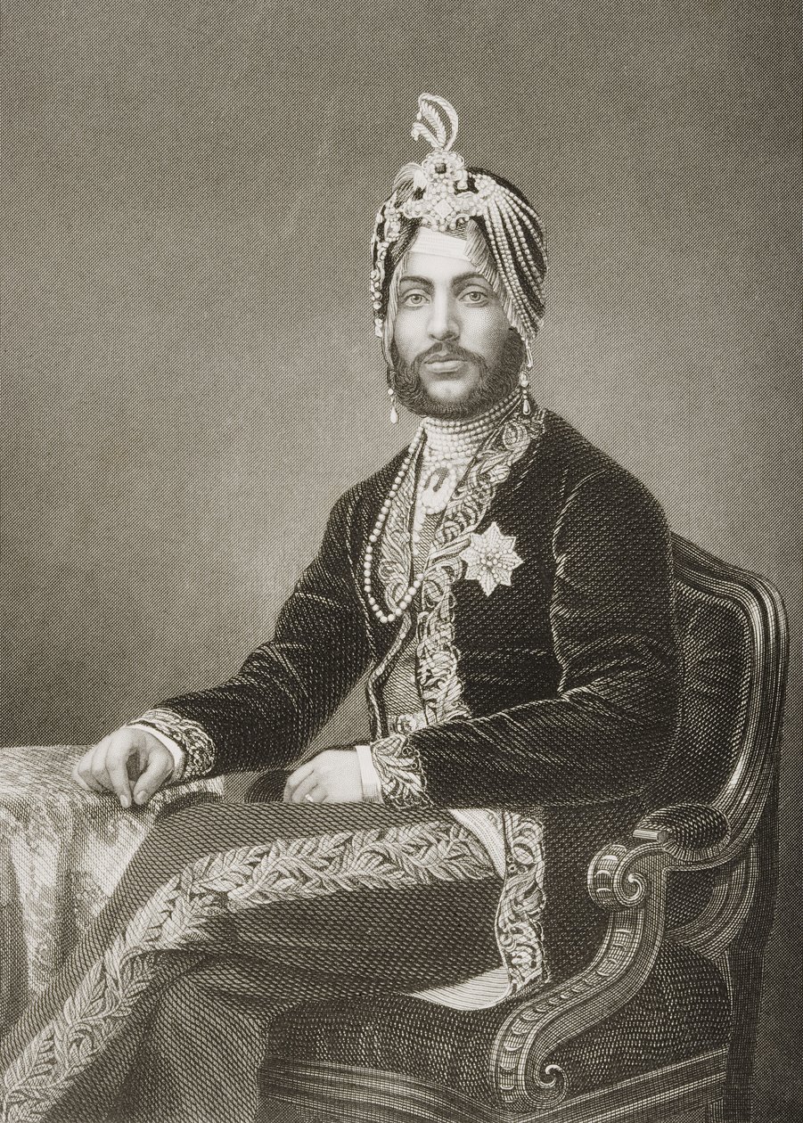 Duleep Singh (1838-93) von English School