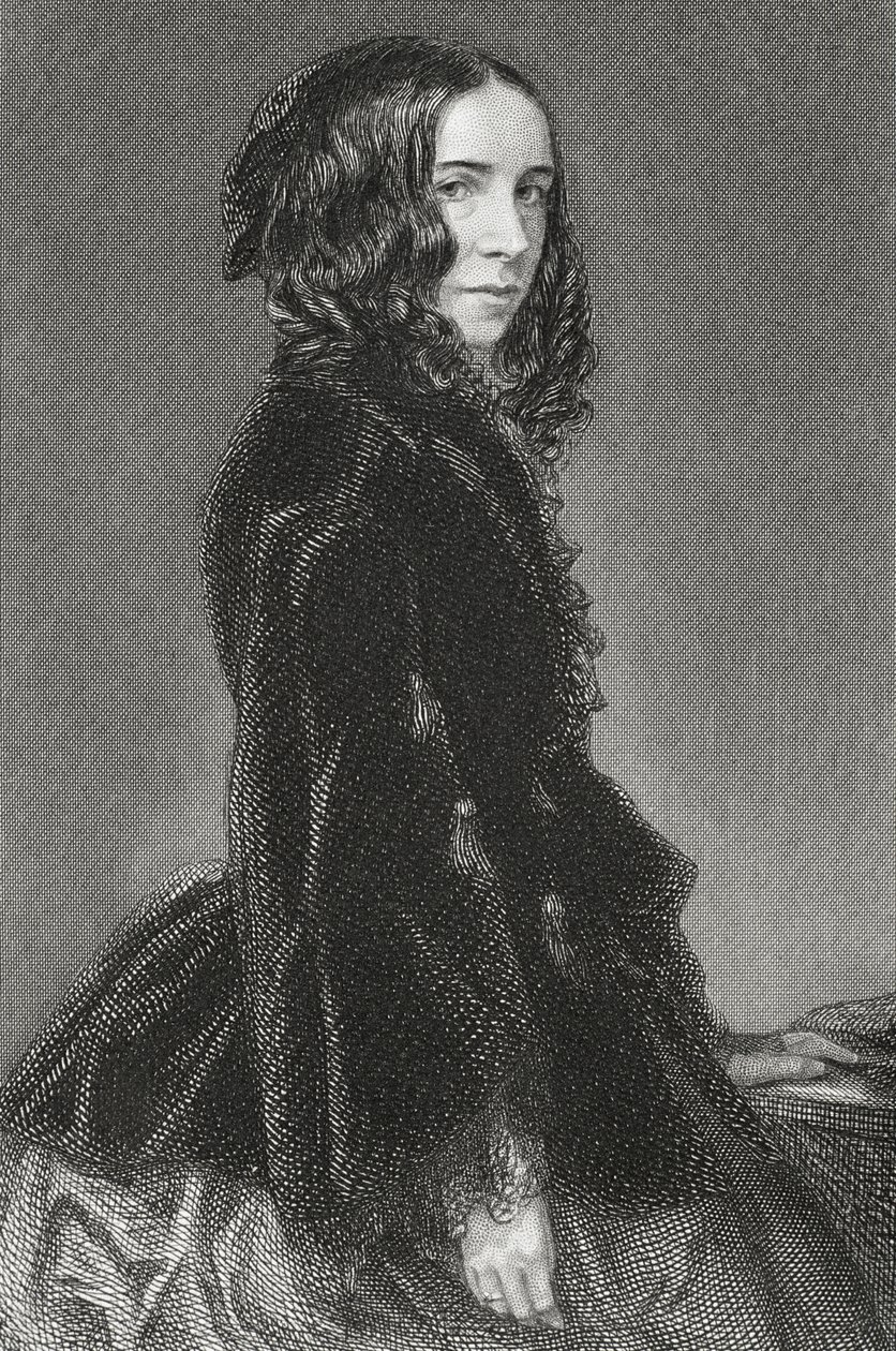 Elizabeth Browning (1806-61) von English School