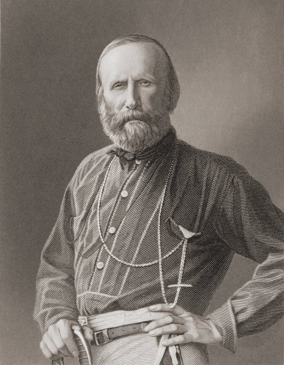 Giuseppe Garibaldi, 1883 von English School
