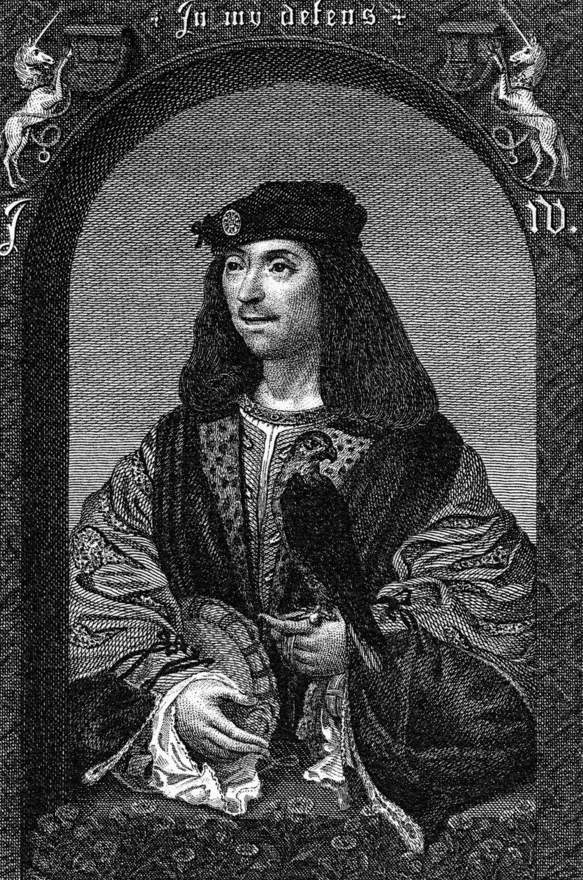 König Jakob IV. von Schottland, 1796 von English School
