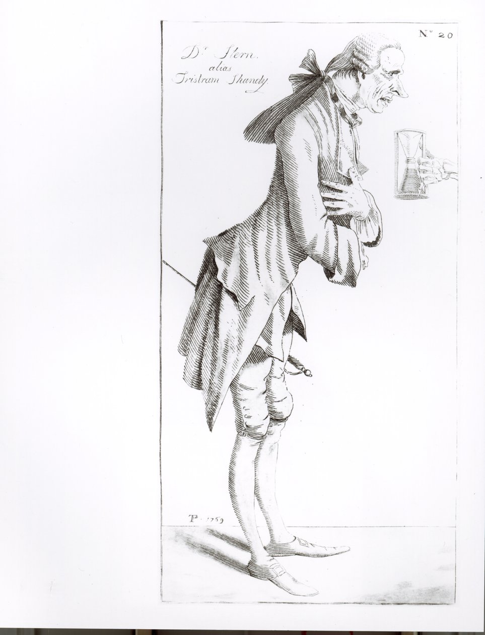 Laurence Sterne (1713-68) von English School