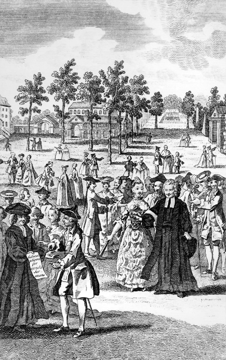 Laurence Sterne (1713-68) von English School