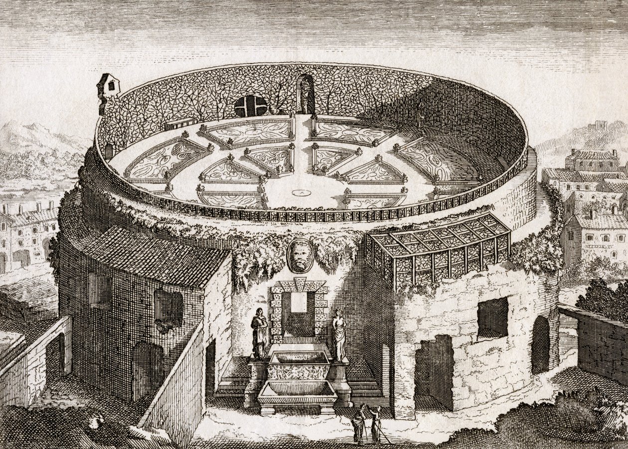 Mausoleum des Augustus, Rom von English School
