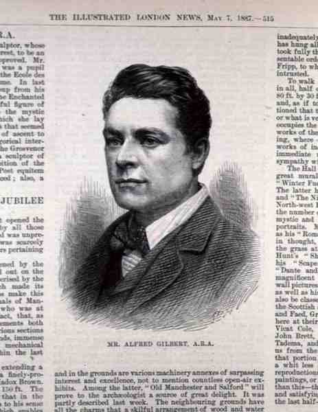 Mr Alfred Gilbert (1854-1934) von English School